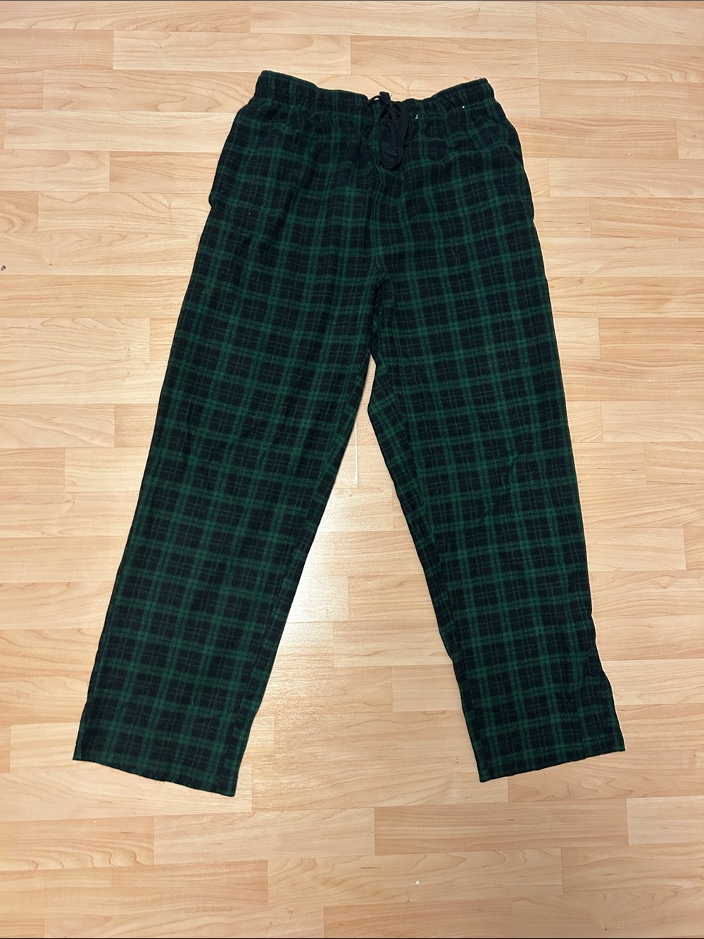 Men's Green Plaid Lounge Pants